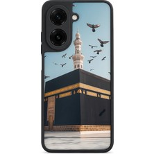 BG AKSESUAR Redmi A5 Uyumlu Kaabe Desenli Kamera Korumalı Darbelere Dayanıklı Kılıf