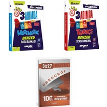2027 Ankara 8. Sınıf Lgs Güçlendiren 3 Adımda Benzer Matematik + Türkçe Soru + Anla Kazan Paragraf Deneme 3'lü Set