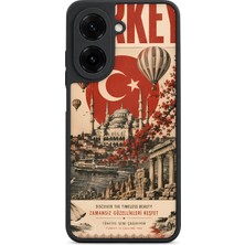 BG AKSESUAR Redmi A5 Uyumlu Sultanahmet Desenli Kamera Korumalı Darbelere Dayanıklı Kılıf
