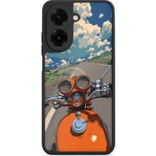 BG AKSESUAR Redmi A5 Uyumlu Motor Desenli Kamera Korumalı Darbelere Dayanıklı Kılıf