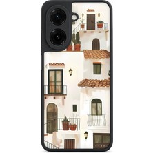 BG AKSESUAR Redmi A5 Uyumlu Akdeniz Desenli Kamera Korumalı Darbelere Dayanıklı Kılıf