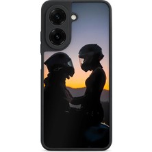 BG AKSESUAR Redmi A5 Uyumlu Motorcu Desenli Kamera Korumalı Darbelere Dayanıklı Kılıf