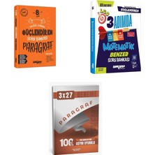 2027 Ankara 8. Sınıf Lgs Güçlendiren Paragraf + Matematik 3 Adımda Benzer Soru + Ankapade 3'lü Set