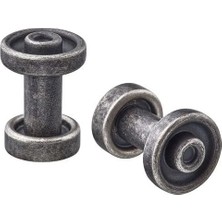 IKEA Skruvshult Topuz , Antrasit, 18 Mm, 2 Adet