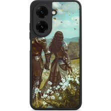 BG AKSESUAR Redmi A5 Uyumlu Zırhlışövalye Desenli Kamera Korumalı Darbelere Dayanıklı Kılıf
