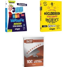 2027 Ankara 8. Sınıf Güçlendiren Matematik Lgs 3 Adımda Benzer + Ingilizce Soru + Ankapade 3'lü Set