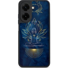 BG AKSESUAR Redmi A5 Uyumlu Meditasyon Desenli Kamera Korumalı Darbelere Dayanıklı Kılıf