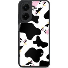 BG AKSESUAR Redmi A5 Uyumlu Inekyüzü Desenli Kamera Korumalı Darbelere Dayanıklı Kılıf