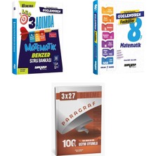 2027 Ankara 8. Sınıf Güçlendiren Matematik Lgs 3 Adımda Benzer Soru + Konu + Anla Kazan Paragraf Deneme 3'lü Set