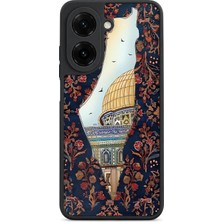 BG AKSESUAR Redmi A5 Uyumlu Filistin Desenli Kamera Korumalı Darbelere Dayanıklı Kılıf