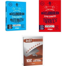 2027 Ankara 8. Sınıf Güçlendiren Matematik + Türkçe Soru + Anla Kazan Paragraf Deneme 3'lü Set