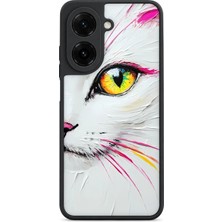 BG AKSESUAR Redmi A5 Uyumlu Kedigözü Desenli Kamera Korumalı Darbelere Dayanıklı Kılıf