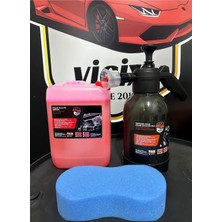 Rox Kimya Oto Bakım Set( Pempe Oto Köpük 4lt+Köpük Püskürtme Pompası +Sünger Hediye