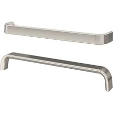 IKEA Kalerum Kulp , Metal Rengi, 266 Mm, 2 Adet