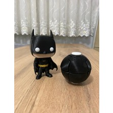 İlya Ada Batman Funko Pop Figürü (9cm) & Rulmansız Dönen Top
