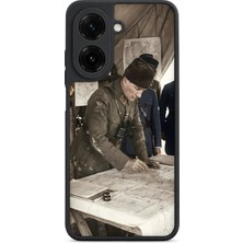BG AKSESUAR Redmi A5 Uyumlu Karargâh Desenli Kamera Korumalı Darbelere Dayanıklı Kılıf