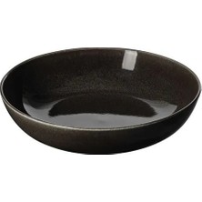 IKEA Gladelıg Seramik Servis Kasesi , Koyu Gri, 30 cm