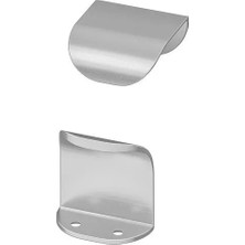 IKEA Bıllsbro Kulp , Metal Rengi, 40 Mm, 2 Adet