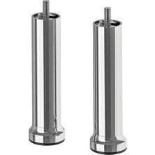 IKEA Långaryd Kanepe Ayağı , Metal, 15 Cm, 2 Adet