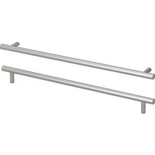 IKEA Kallrör Kulp , Paslanmaz Çelik, 405 Mm, 2 Adet