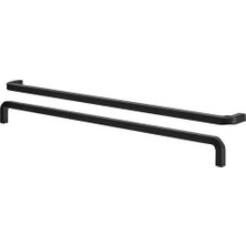 IKEA Borghamn Kulp , Siyah, 426 Mm, 2 Adet