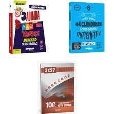 2027 Ankara 8. Sınıf Güçlendiren Türkçe Lgs 3 Adımda Benzer + Matematik Soru + Anla Kazan Paragraf Deneme 3'lü Set