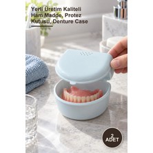Yenilig 2 Adet Protez Diş Saklama Kabı – Yerli Üretim Kaliteli Ham Madde, Protez Kutusu, Denture Case