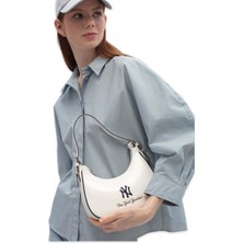 Newyork Yankees New York Yankees MLB_036 17X20X7 Kol Beyaz Kadın Çanta