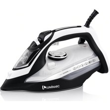 Luminarc 2200W Buharlı Ütü Seramik Taban Dikey Buhar Şok Buhar Sprey Anti-Calc Anti-Drip Otomatik Kapanma
