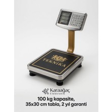 Karaağaç Elektronik 100 kg Terazi - 10 Gram Hassasiyet