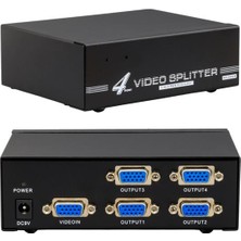 Svoria Store PM-6228 4 Portlu 250 Mhz Monitör Çoklayıcı VGA Splitter Dağıtıcı