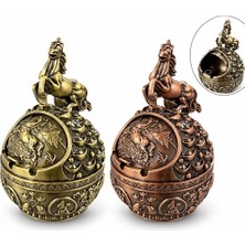 sbodurhome Metal At Tasarımı Küllük ALK6401