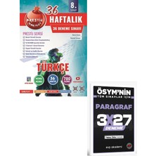 Nartest 2027 8. Sınıf Haftalık Türkçe Denemeleri+ Evp Akademi Paragraf