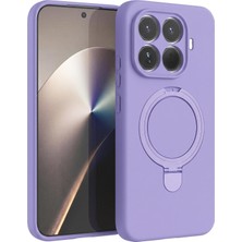 Microsonic Xiaomi 17T Pro Kılıf Aura Stant Magsafe Lila