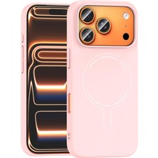 Microsonic Apple iPhone 18 Pro Kılıf Airfit Magsafe Pembe