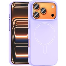 Microsonic Apple iPhone 18 Pro Kılıf Airfit Magsafe Lila