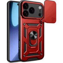 Microsonic Apple iPhone 18 Pro Max Kılıf Impact Resistant Kırmızı