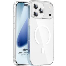 Microsonic Apple iPhone 18 Pro Max Kılıf Magsafe Clear Soft Şeffaf