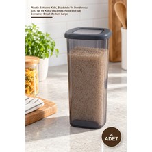 Yenilig 4 Adet Erzak Saklama Kabı – Plastik Saklama Kabı, Buzdolabı ve Dondurucu Için, Tat ve Koku Geçirmez, Food Storage Container Small Medium Large