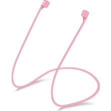 Microsonic Airpods 5 Manyetik Mıknatıslı Kulaklık Ipi Pembe
