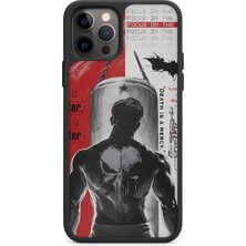 BG AKSESUAR iPhone 12 Pro Uyumlu Motivasyon Desenli Kamera Korumalı Darbelere Dayanıklı Kılıf