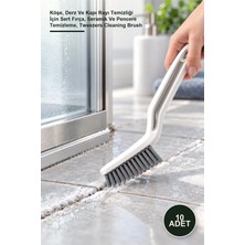 Yenilig 10 Adet Cımbızlı Temizlik Fırçası – Köşe, Derz ve Kapı Rayı Temizliği Için Sert Fırça, Seramik ve Pencere Temizleme, Tweezers Cleaning Brush