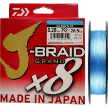 Daiwa J-Braid Grand 270MT 0.28MM 8x Island Blue Ip Misina