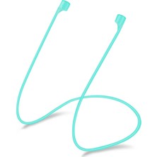 Microsonic Airpods 5 Manyetik Mıknatıslı Kulaklık Ipi Turkuaz