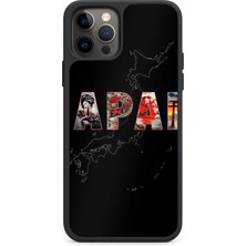 BG AKSESUAR iPhone 12 Pro Uyumlu Japan Desenli Kamera Korumalı Darbelere Dayanıklı Kılıf