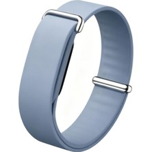 Microsonic Google Fitbit Air Kordon Silicone Sport Band Mavi