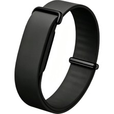 Microsonic Google Fitbit Air Kordon Silicone Sport Band Siyah