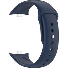 Microsonic Honor Watch X5I Kordon Silicone Sport Band Lacivert