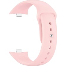 Microsonic Honor Watch X5I Kordon Silicone Sport Band Pembe