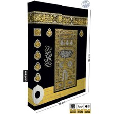 Merve Yayınları Kur’ân-I Kerim Bilgisiyar Hatlı Cami Boy Kabe Model